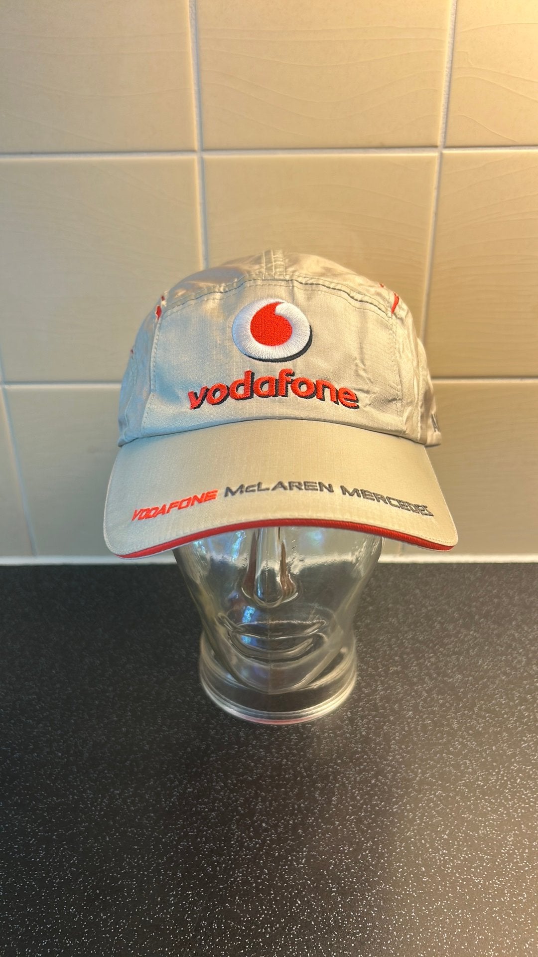 Formule 1 Vodafone McLaren Mercedes Fernando Alonso cap, Kleding | Heren, Hoeden en Petten, Ophalen of Verzenden, Zo goed als nieuw