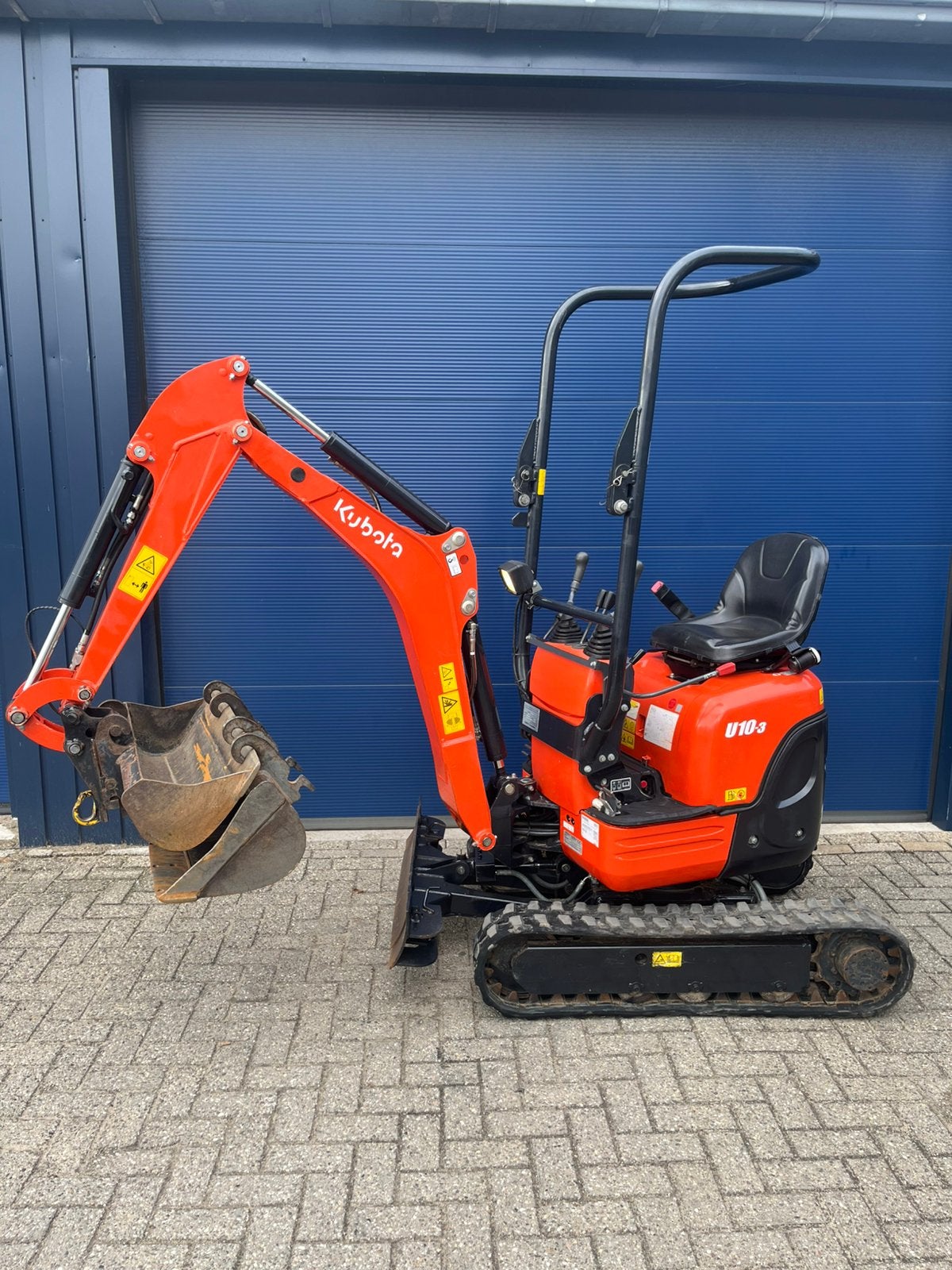 Kubota U10-3 minigraver nieuwstaat!, Ophalen, Graafmachine