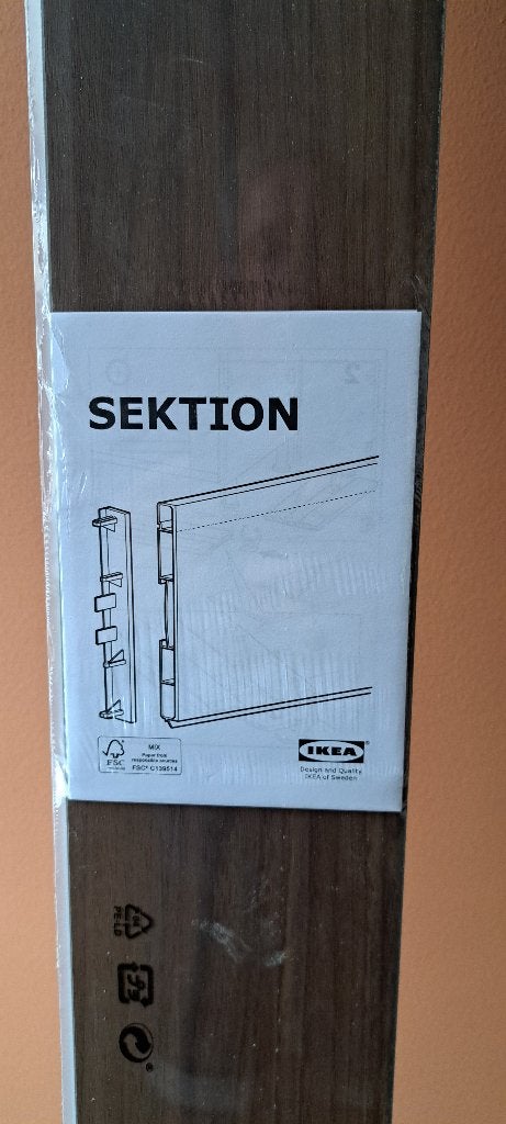 Plint mahoni/kersen voor Ikea keuken. Voxtorp., Ophalen, Bruin, Nieuw, 200 cm of meer