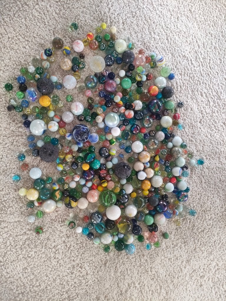Vintage knikkers 4,5 kilo, Verzamelen, Ophalen of Verzenden, Gebruikt