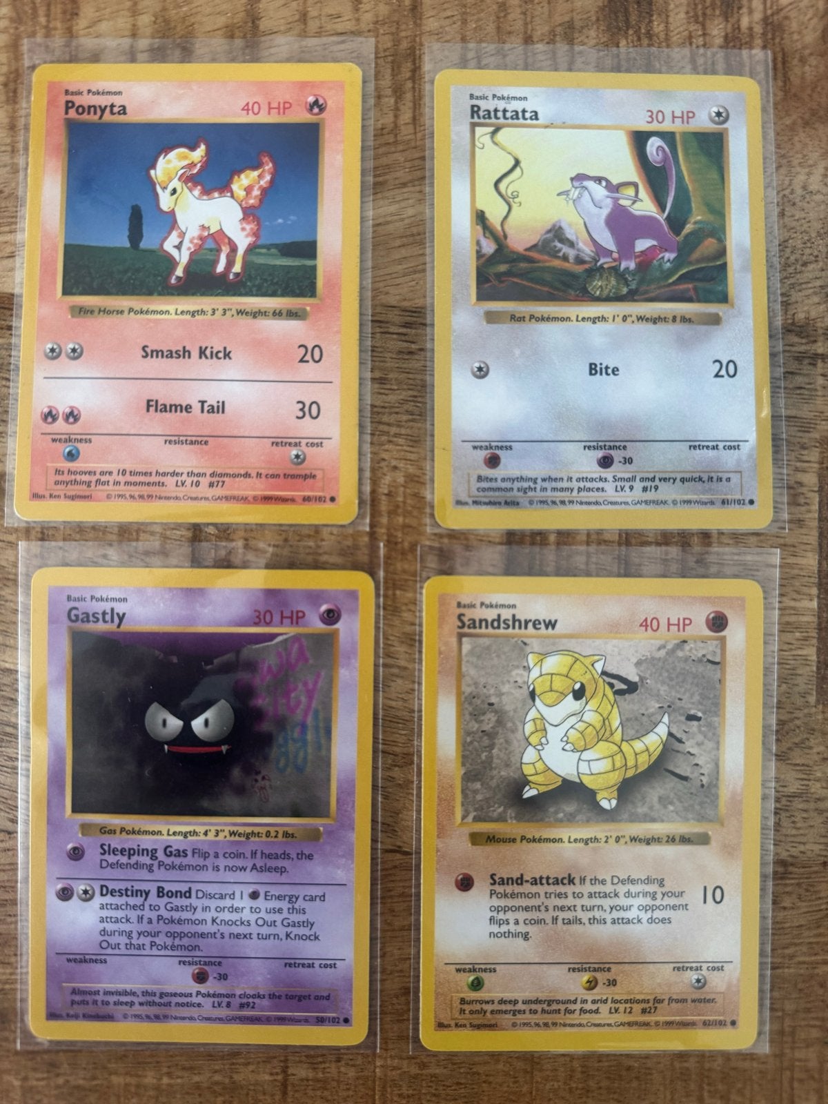 Shadowless Pokémon Kaarten Set - 12 Basis Pokémon Kaarten, Ophalen of Verzenden, Meerdere kaarten