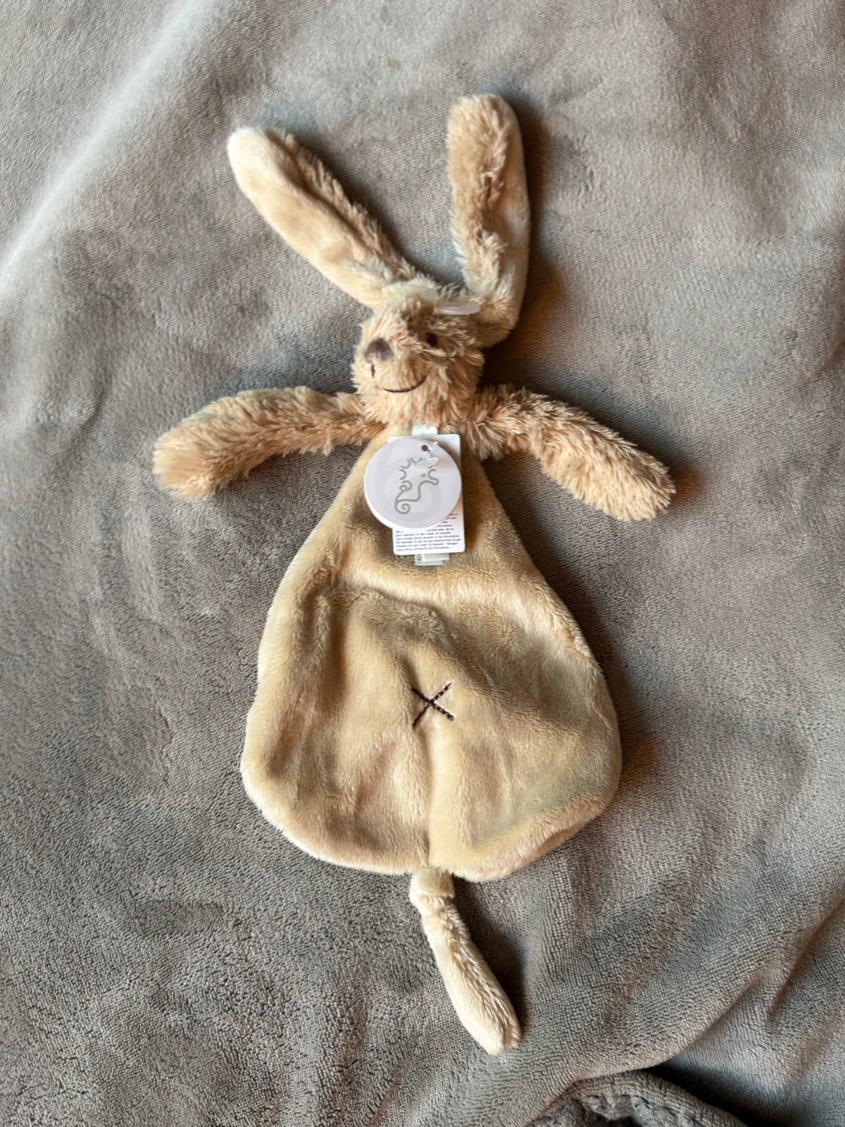 Happy Horse Richie Tuttle Konijn Knuffel Beige 25 cm, Overige karakters, Happy Horse, Ophalen of Verzenden, Met label