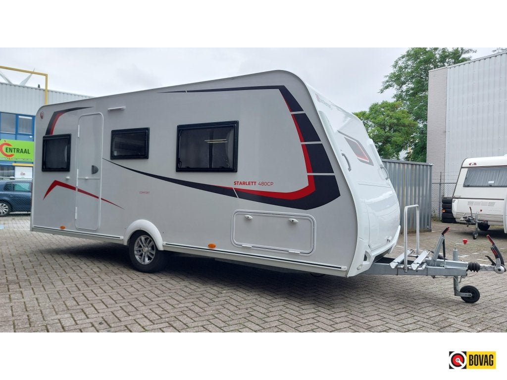 Sterckeman Starlett Comfort 480 CP Model 2021, Caravans en Kamperen, Caravans, Sterckeman, Overige typen, Rondzit, Bedrijf