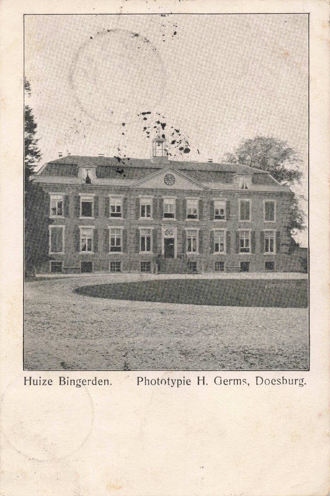 Angerlo Huize Bingerden M8238, Verzamelen, Ophalen, Voor 1920, Gelopen, Gelderland