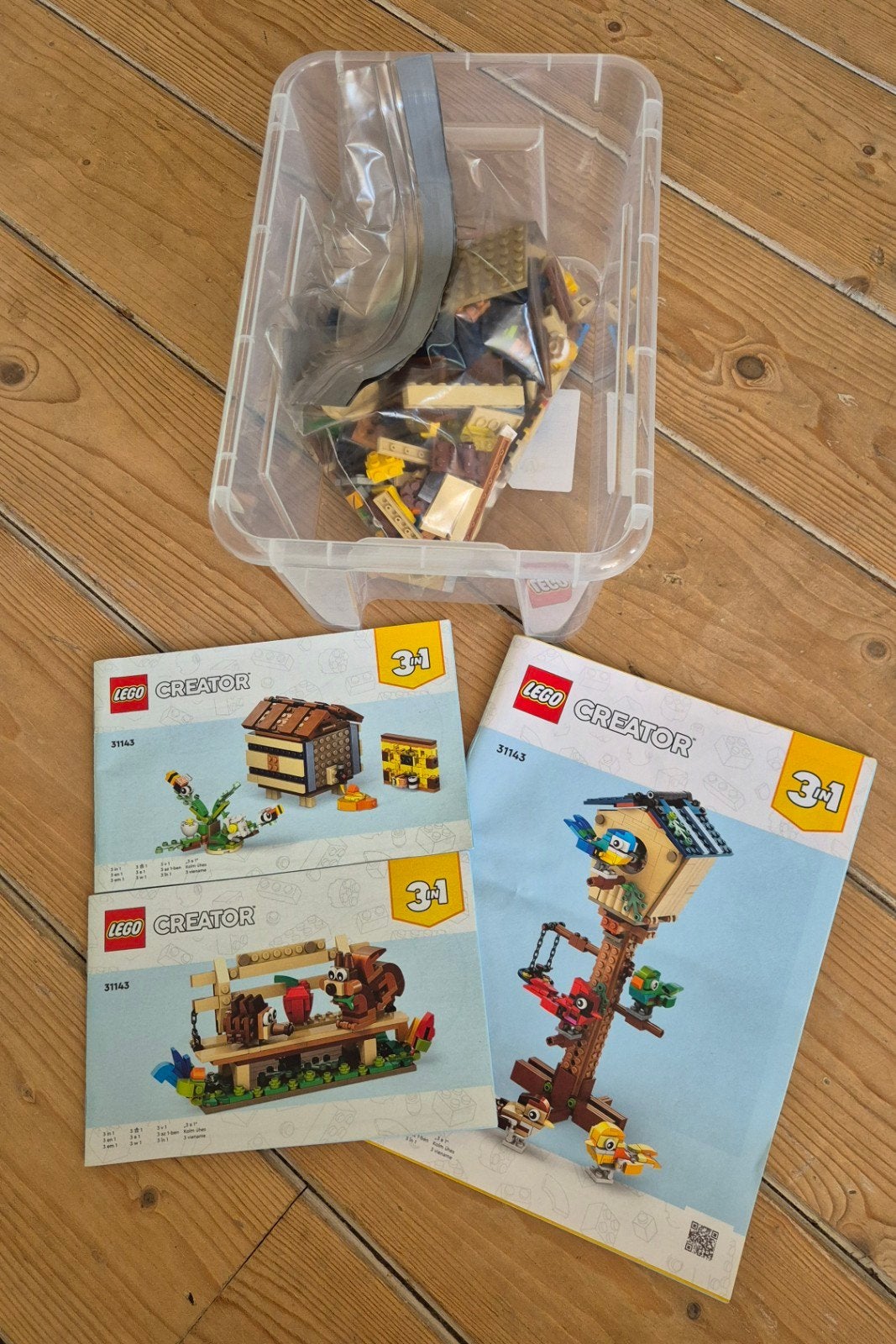 LEGO Creator 31143 Vogelhuisje 3-in-1 set, Gebruikt, Lego, Compleet, Ophalen of Verzenden