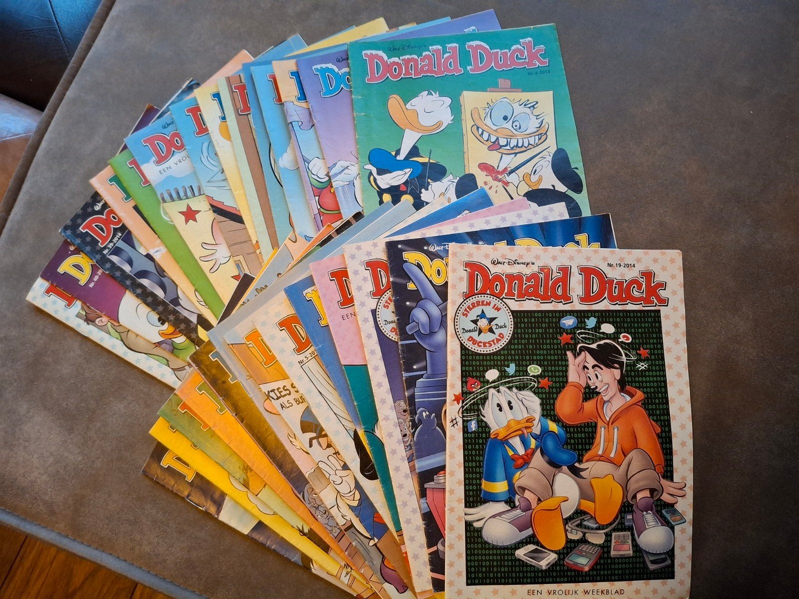 Leuke Donald Duck strips, Ophalen of Verzenden, Gelezen