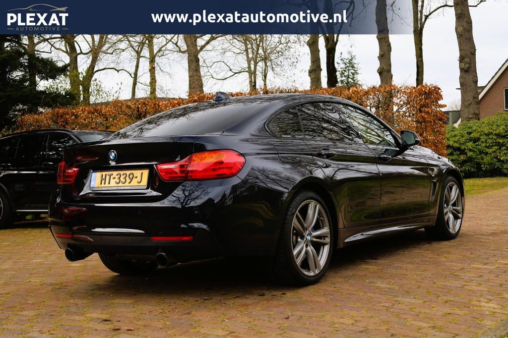 BMW 4-serie Gran Coupé 435i xDrive M Sport Aut. | M-pakket, Auto's, BMW, Euro 6, Lichtsensor, Zwart, Vierwielaandrijving