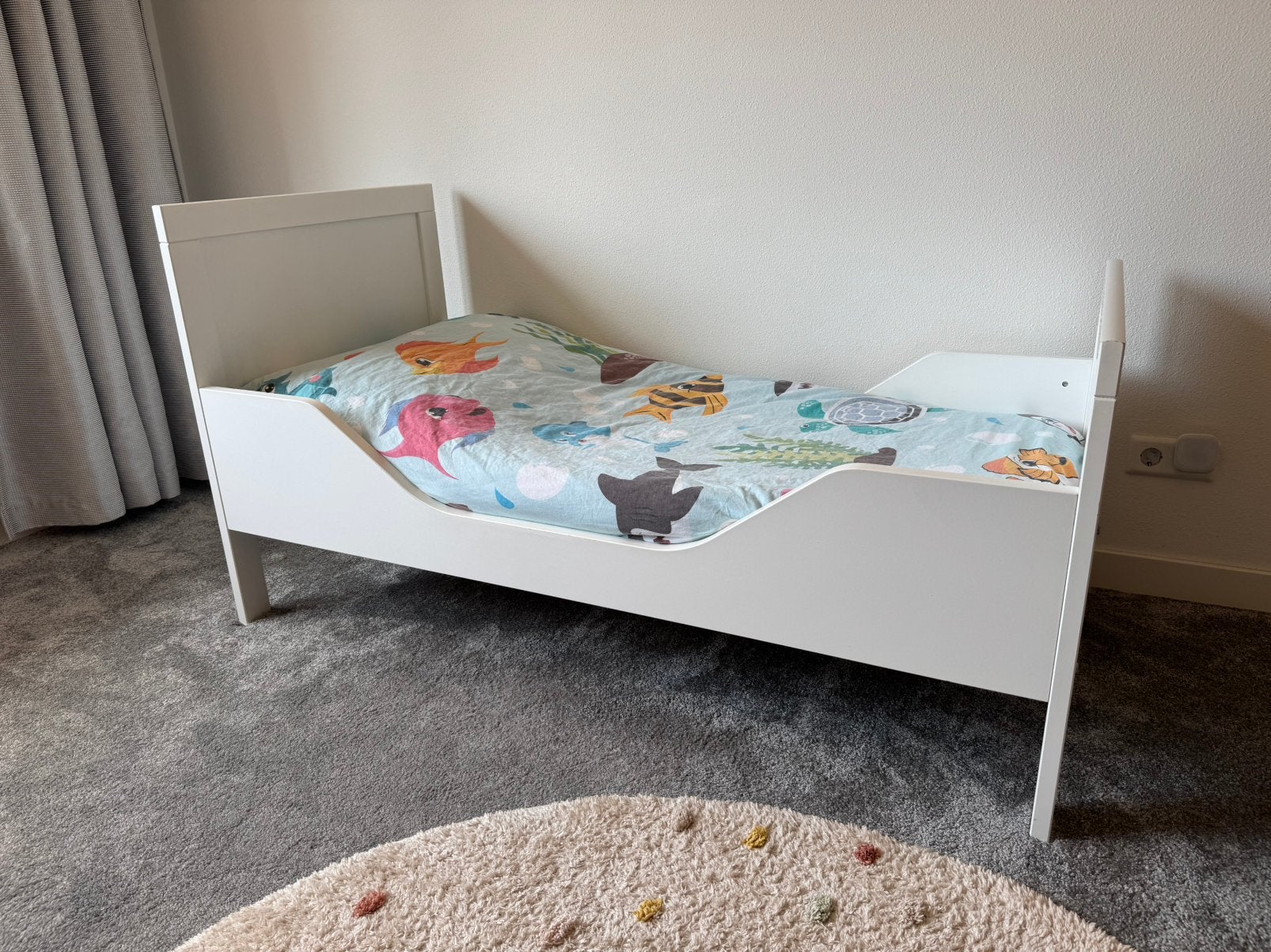 Bopita Romi Peuterbed 70x140 (matrasmaat), Ophalen, Gebruikt, 70 tot 85 cm, 140 tot 160 cm