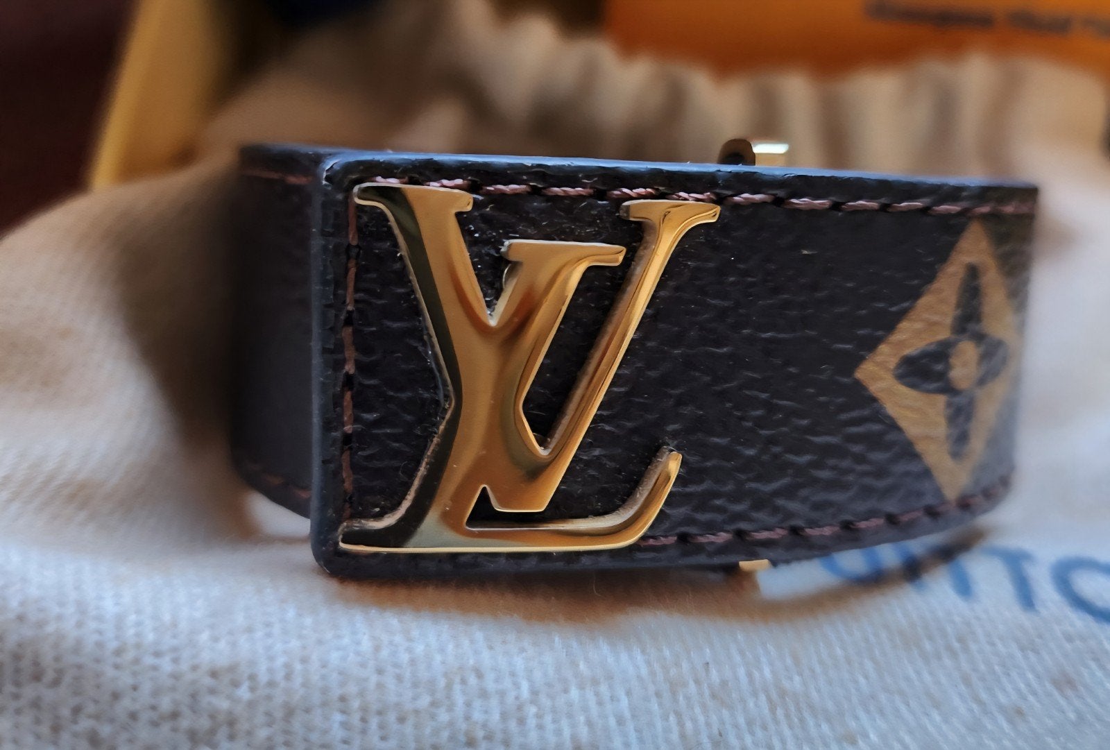 Louis vuitton slim bracelet, Ophalen of Verzenden, Nieuw, Zwart, Handtas