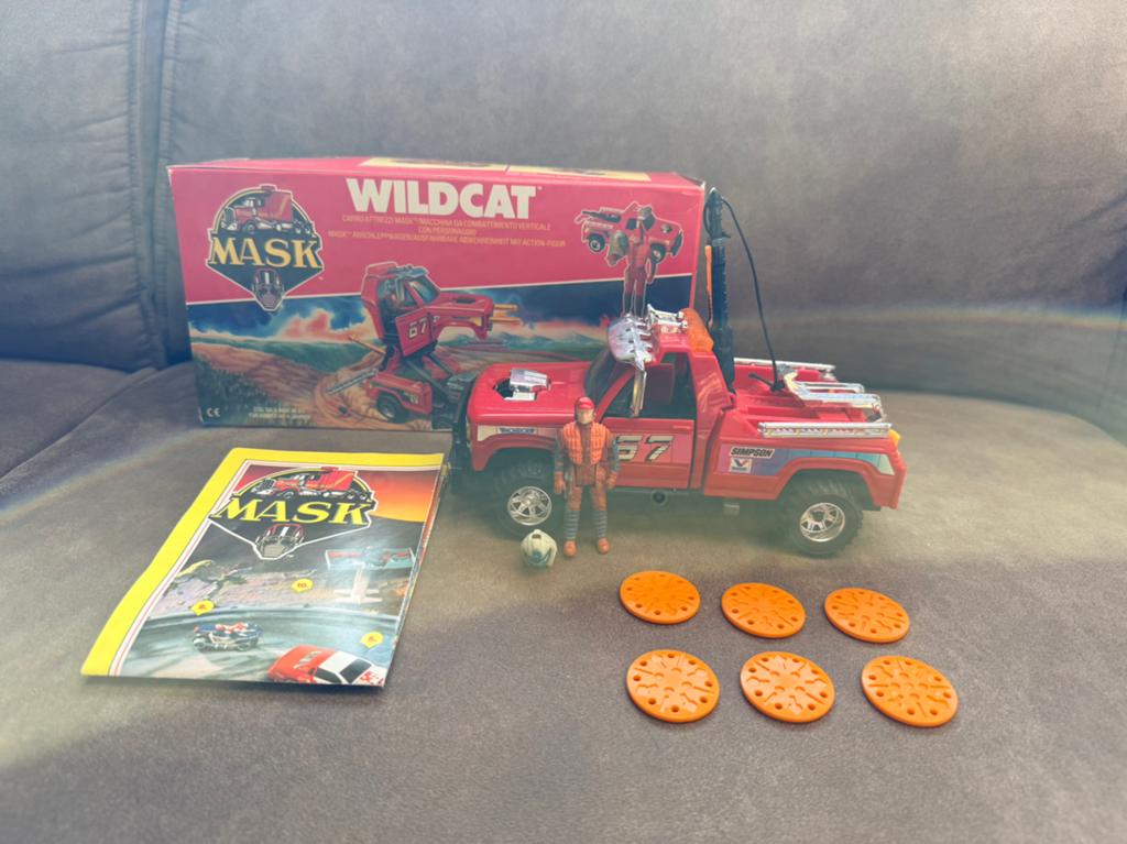 M.A.S.K. Kenner Wildcat compleet, Verzenden, Zo goed als nieuw