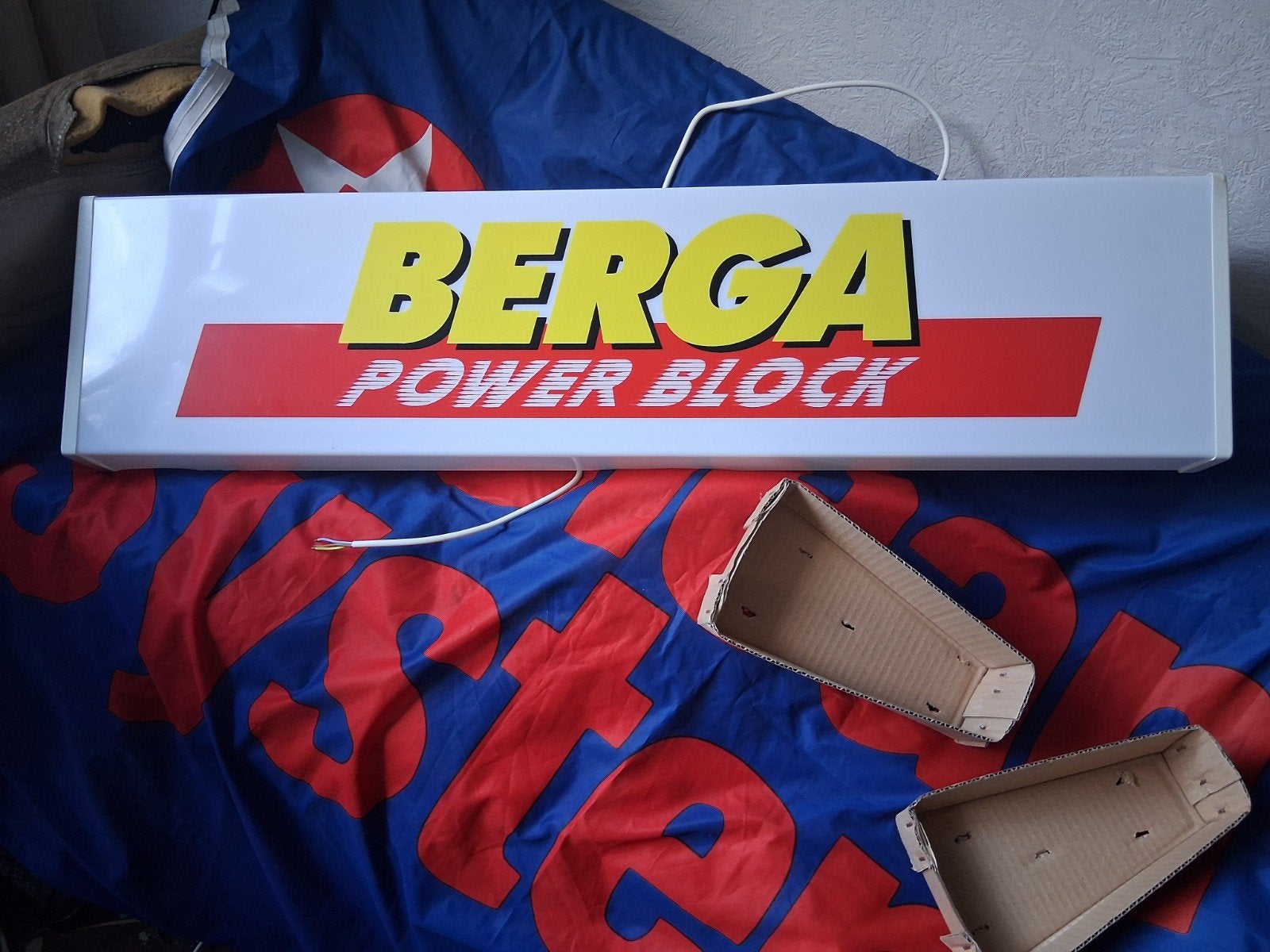 Berga Power Block (auto accus) Lichtbak, Ophalen, Nieuw, Lichtbak of (neon) lamp