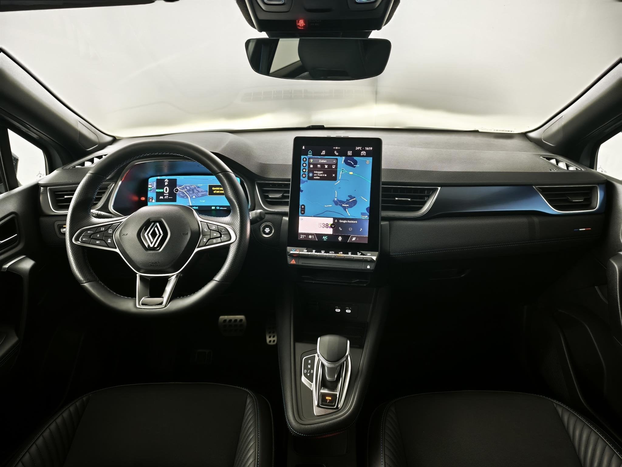 Renault Captur 1.6 E-Tech full hybrid 145 Esprit Alpine | Ca, Auto's, 1345 kg, Gebruikt, Met garantie (alle), Automatische klimaatregeling