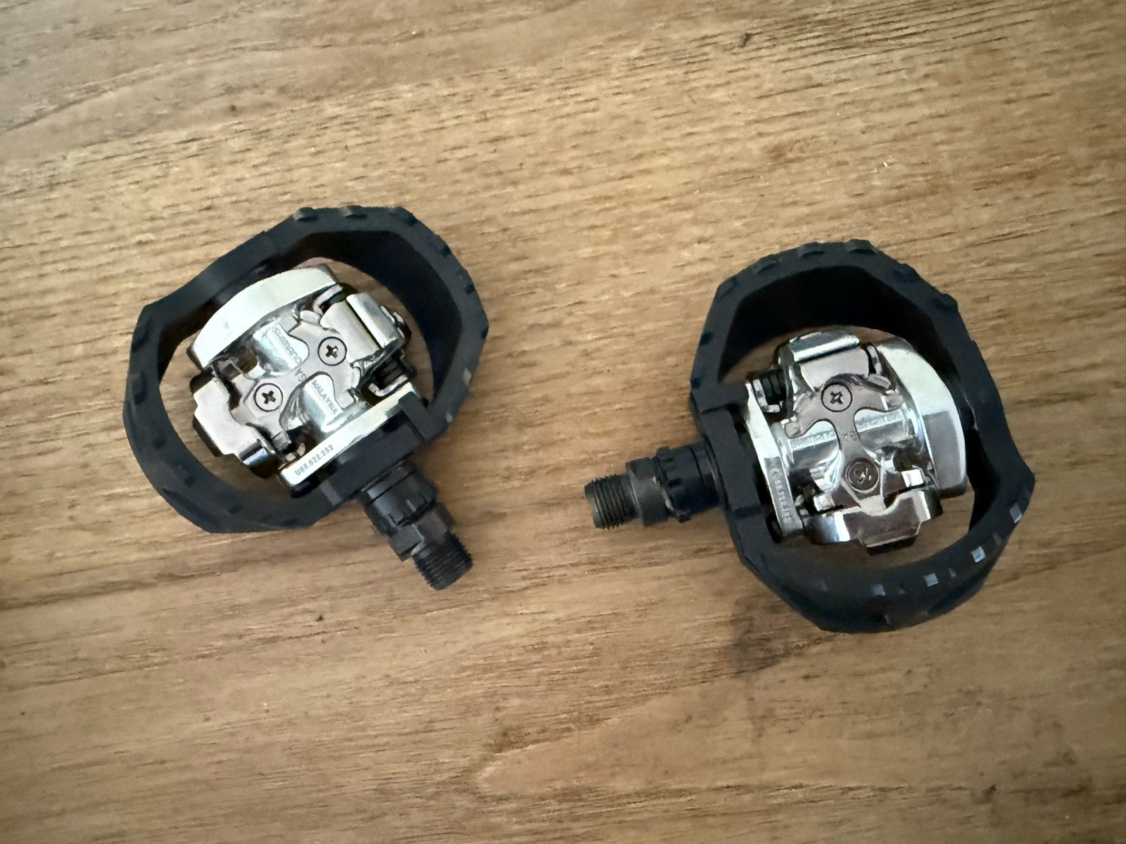 Shimano SPD Pedalen met Platform - ongebruikt, Gebruikt, Aluminium, Mountainbike, Ophalen