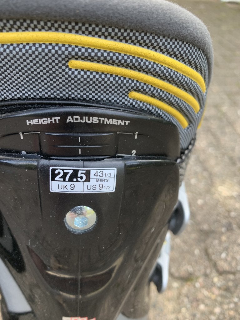 Skischoenen en Ski's, Sport en Fitness, Ophalen, 160 tot 180 cm, Gebruikt, Schoenen