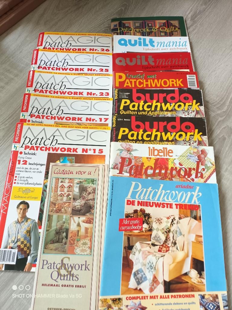 Quilt boeken, Boeken, Hobby en Vrije tijd, Ophalen of Verzenden, Zo goed als nieuw, Overige onderwerpen