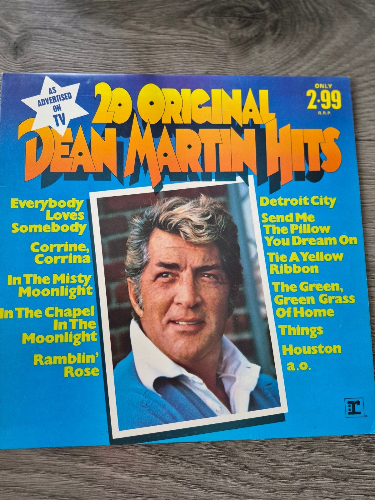 Dean Martin - 20 Original Hits - LP uit de UK, Cd's en Dvd's, Vinyl | Pop, LP, Gebruikt, Import, 12 inch