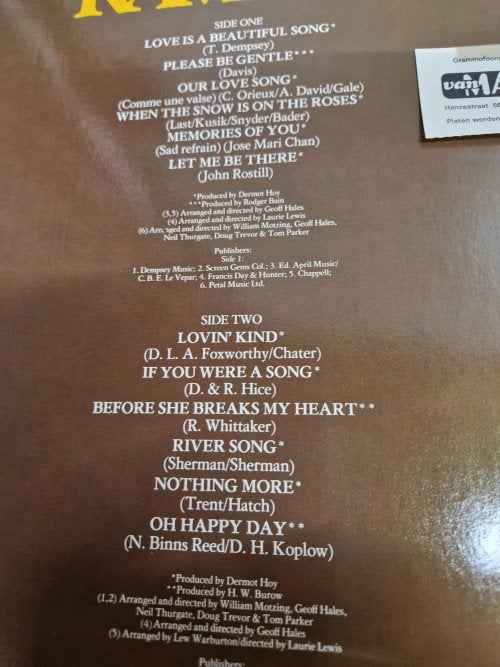 lp kamahl love is a beautiful song, Ophalen of Verzenden
