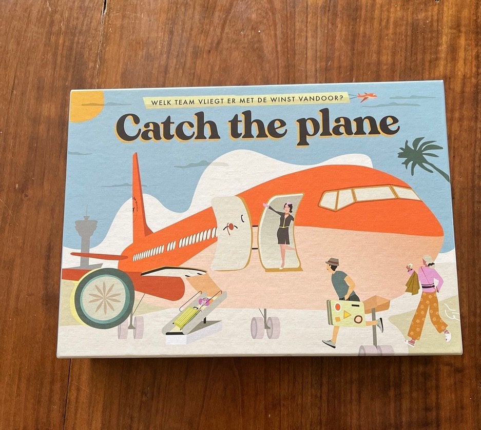 Bordspel Catch the Plane, Ophalen of Verzenden, Zo goed als nieuw
