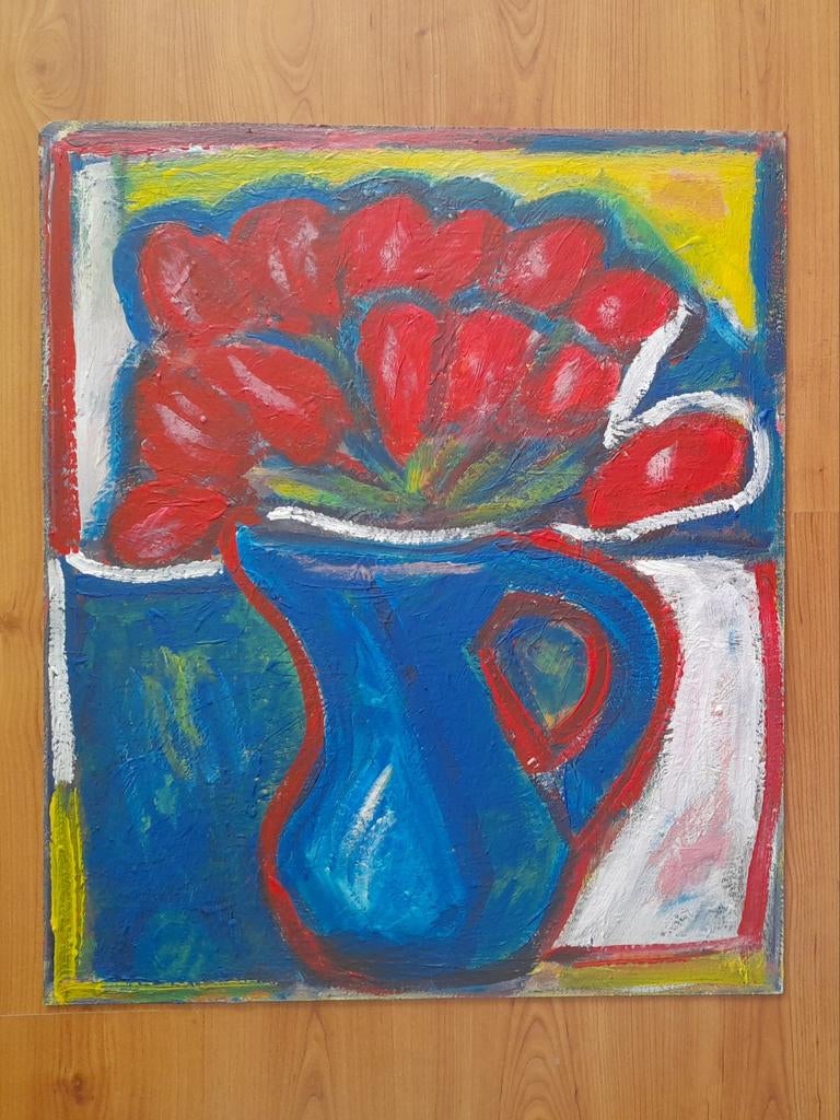 Modern schilderij, Ophalen of Verzenden