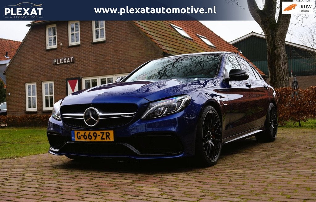 Mercedes-Benz C-klasse AMG 63 S Aut. | Keramische Remmerij |, Automaat, Achterwielaandrijving, Gebruikt, 510 pk