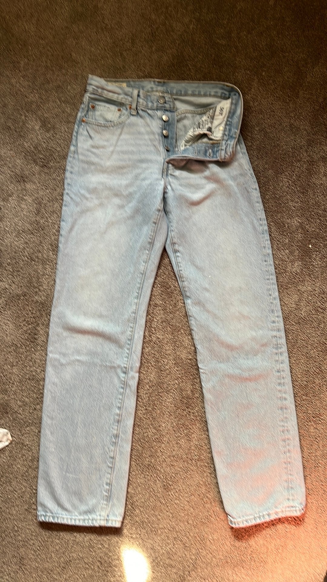 Levi’s 501 90’s dames jeans mt 26-32, Ophalen, Gedragen, Blauw, W27 (confectie 34) of kleiner
