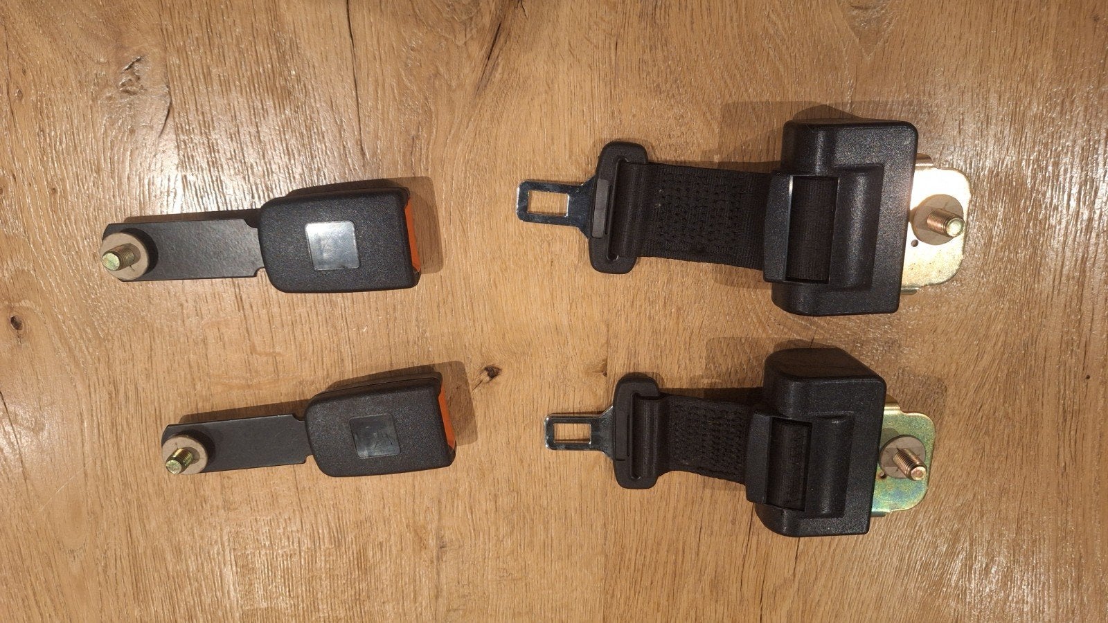 Set van 2 heupgordels - Universeel Zwart, Auto-onderdelen, Ophalen of Verzenden, Nieuw, Universele onderdelen