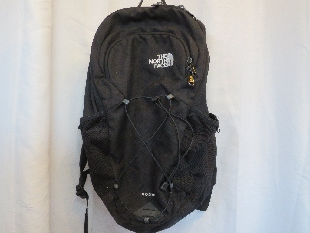 Zwarte the north face backpack rodey, Sieraden, Tassen en Uiterlijk, Tassen | Rugtassen, Gebruikt, 25 tot 40 cm, Ophalen of Verzenden