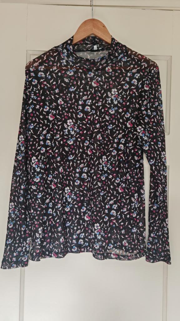 Doorschijnende, gebloemde top van Yezz, maat XL, Kleding | Dames, Overige kleuren, Maat 46/48 (XL) of groter, Yezz, Ophalen of Verzenden