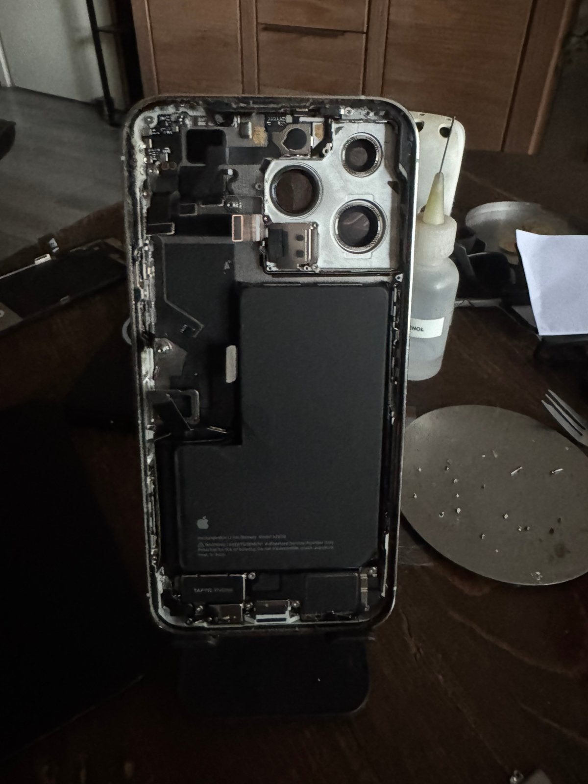 IPHONE 14 pro max . Onderdelen, 128 GB, Ophalen of Verzenden, Zo goed als nieuw, Zilver