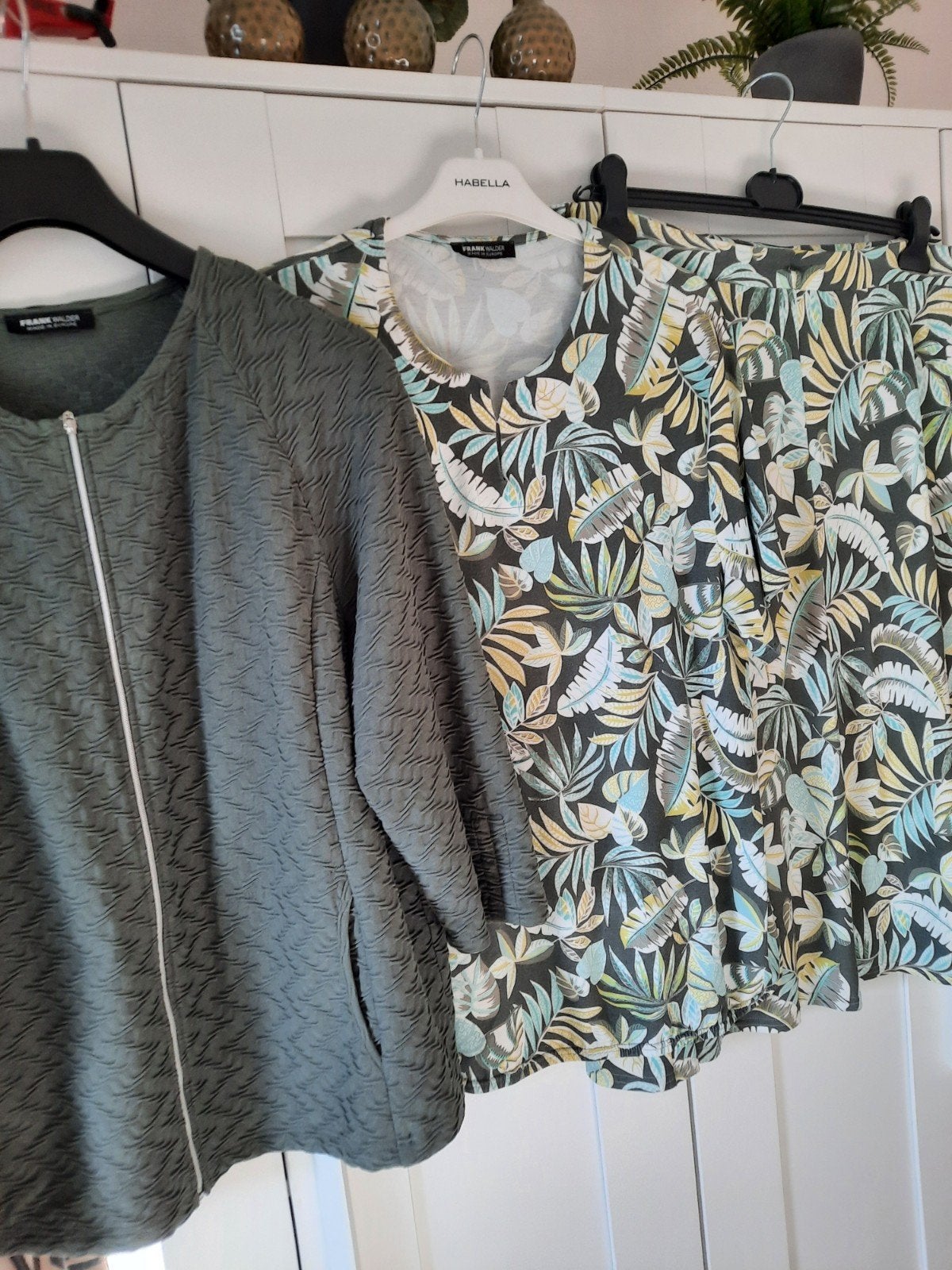 3dlg set. Rok/Shirt/Vest. Frankenwalder.46, Verzenden, Zo goed als nieuw, Maat 46/48 (XL) of groter