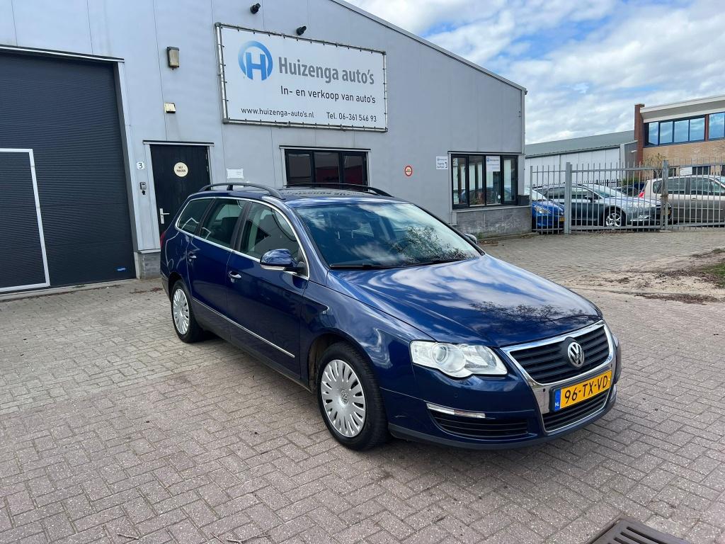 Volkswagen Passat Variant 2.0 FSI Comfort| AUTOMAAT| BJ:2007, Automaat, Gebruikt, 4 cilinders, Blauw