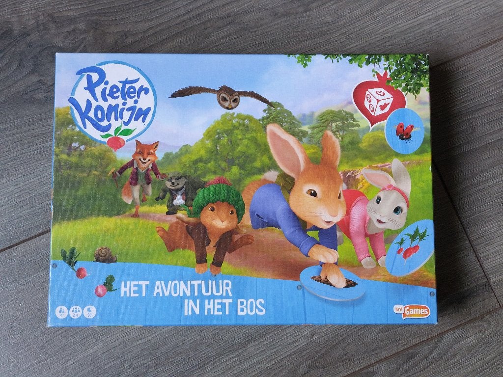 Pieter Konijn het avontuur in het bos, Hobby en Vrije tijd, Ophalen of Verzenden, Gebruikt, Just Games