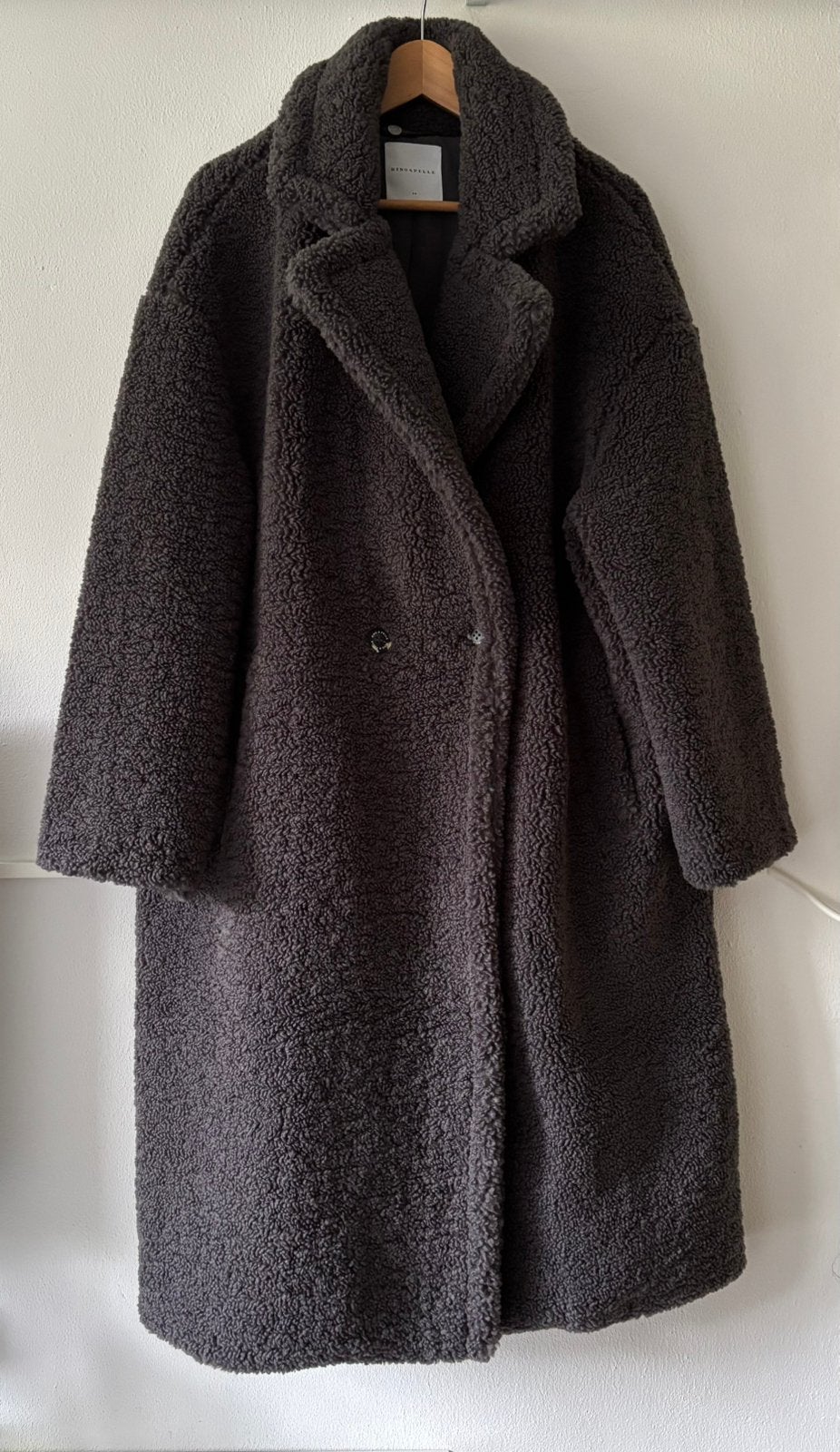 RINO & PELLE | winterjas teddy | maat 44 XXl 2XL | NIEUW, Verzenden, Nieuw, Maat 42/44 (L), Grijs