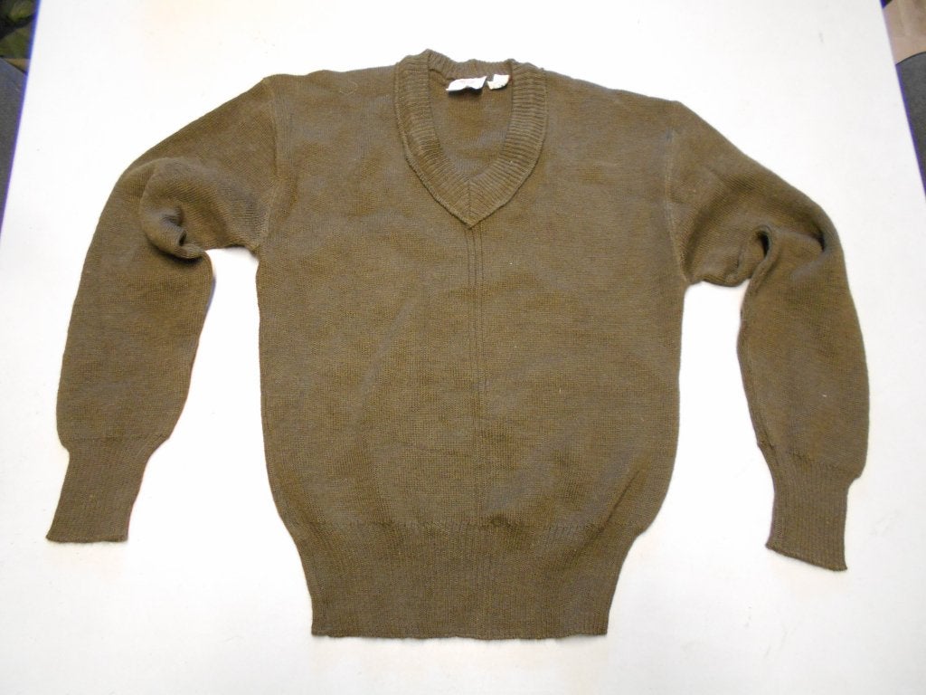 Trui Wol Frans leger wollen trui, Ophalen of Verzenden, Landmacht, Overige gebieden, Kleding of Schoenen