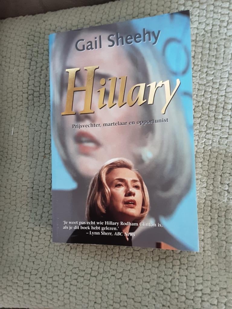 Gail Sheehy------Hillary biografie, Boeken, Biografieën, Gelezen, Politiek, Ophalen of Verzenden