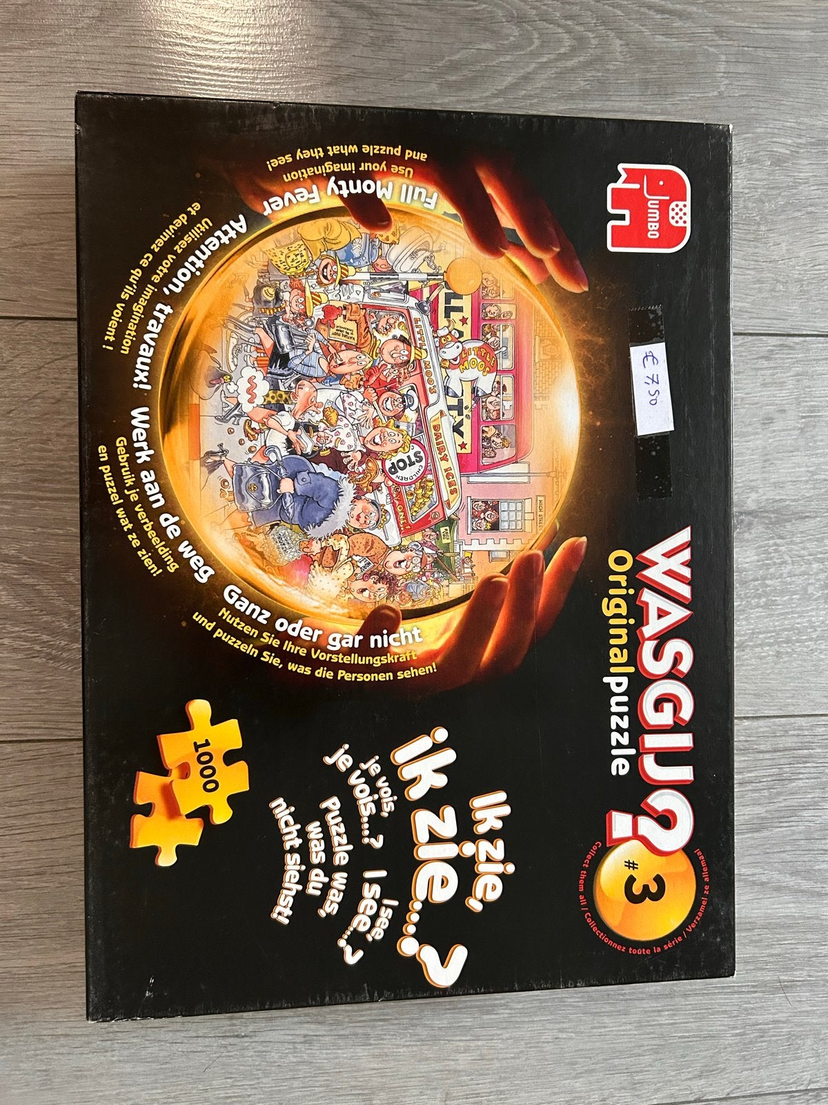 Jumbo Wasgij? Original #3 Full Monty Fever 1000 stukjes, Ophalen, 500 t/m 1500 stukjes, Gebruikt, Legpuzzel