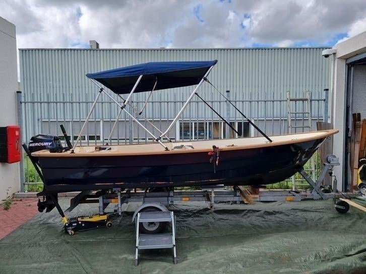 Mooie vis/toer boot, Watersport en Boten, Ophalen, Gebruikt