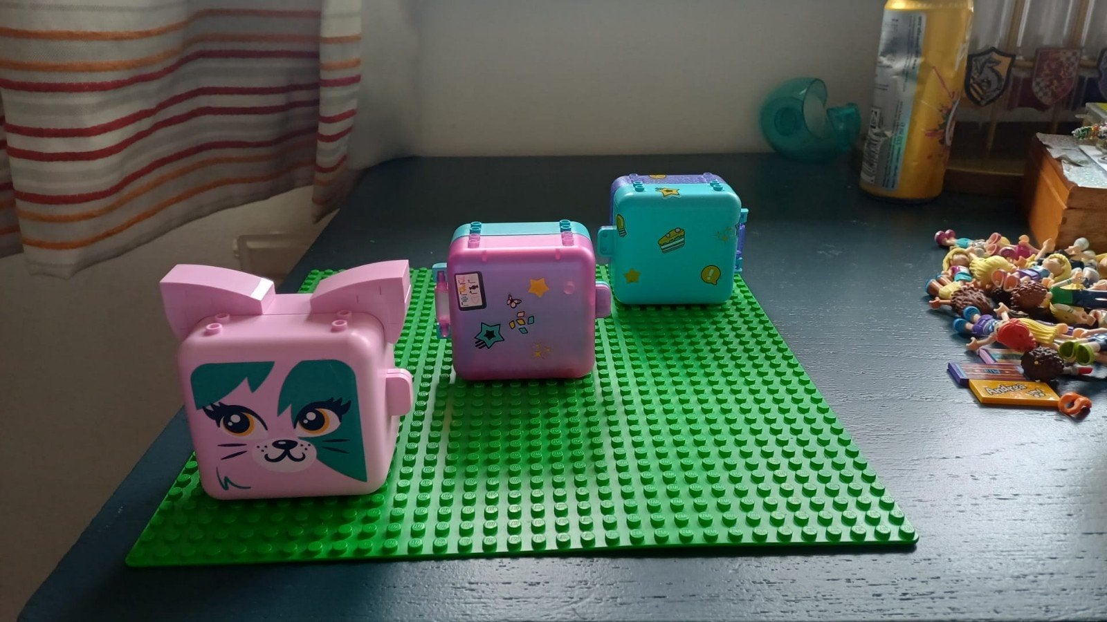Lego friends kubussen, Ophalen