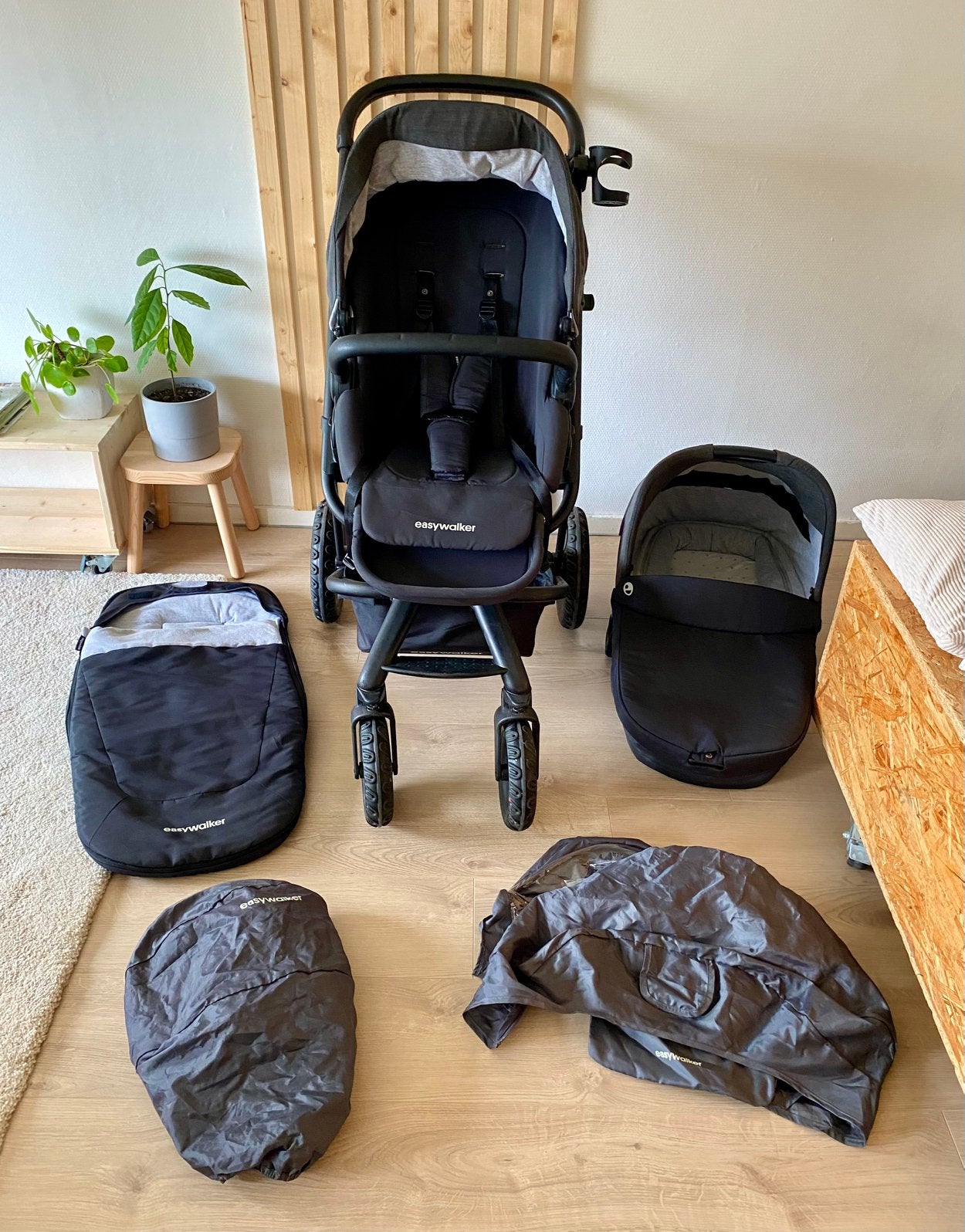 Easywalker Harvey2 all terrain kinderwagen, Kinderen en Baby's, Kinderwagens en Combinaties, Ophalen, Zo goed als nieuw, Overige merken