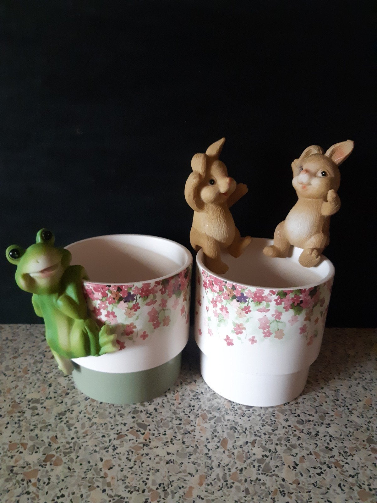 2x Bloempot Met Accessoires NIEUW., Huis en Inrichting, Ophalen of Verzenden, Nieuw