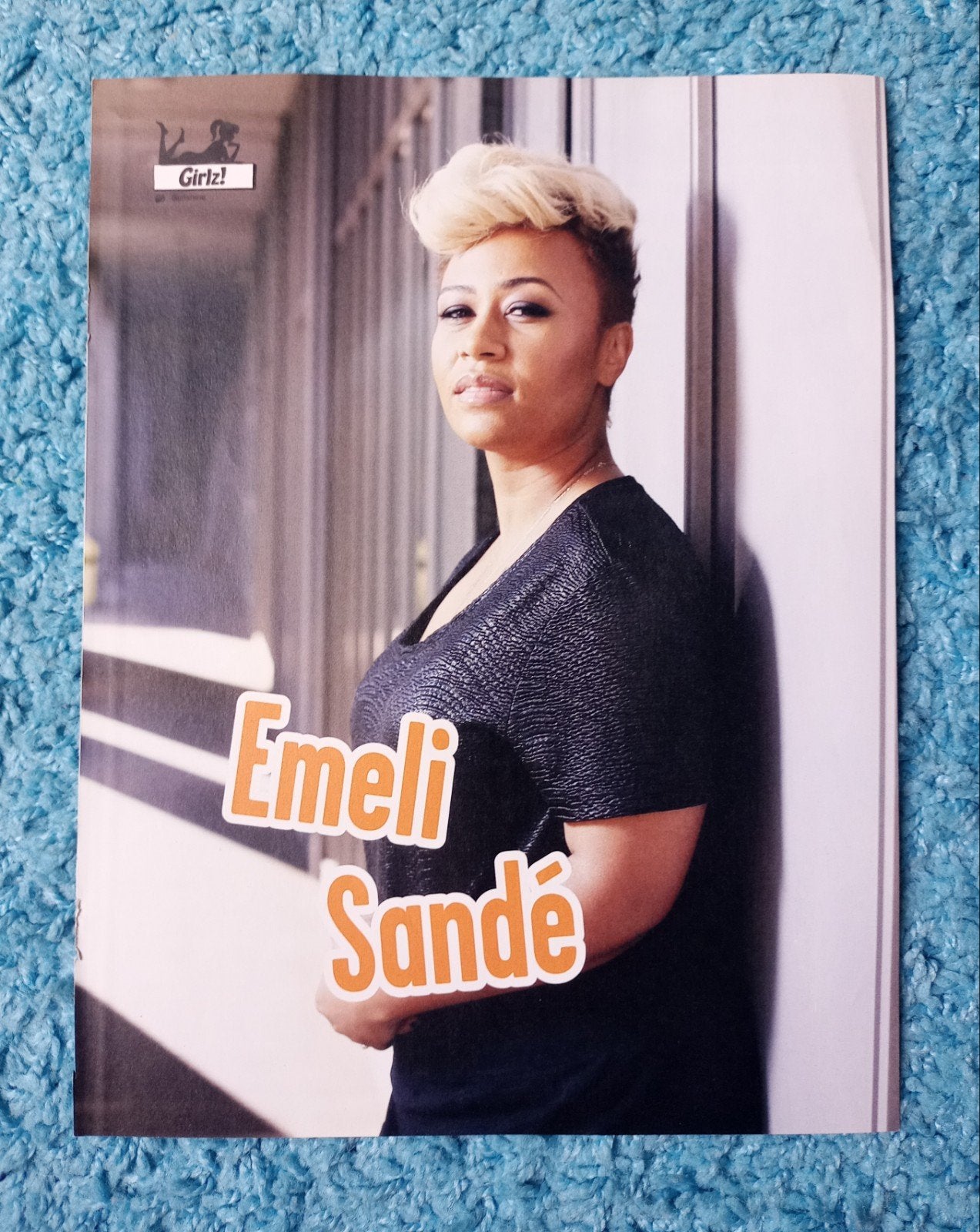 Emeli Sandé poster girlz, Verzamelen, Rechthoekig Staand, A4 of kleiner, Nieuw, Ophalen of Verzenden