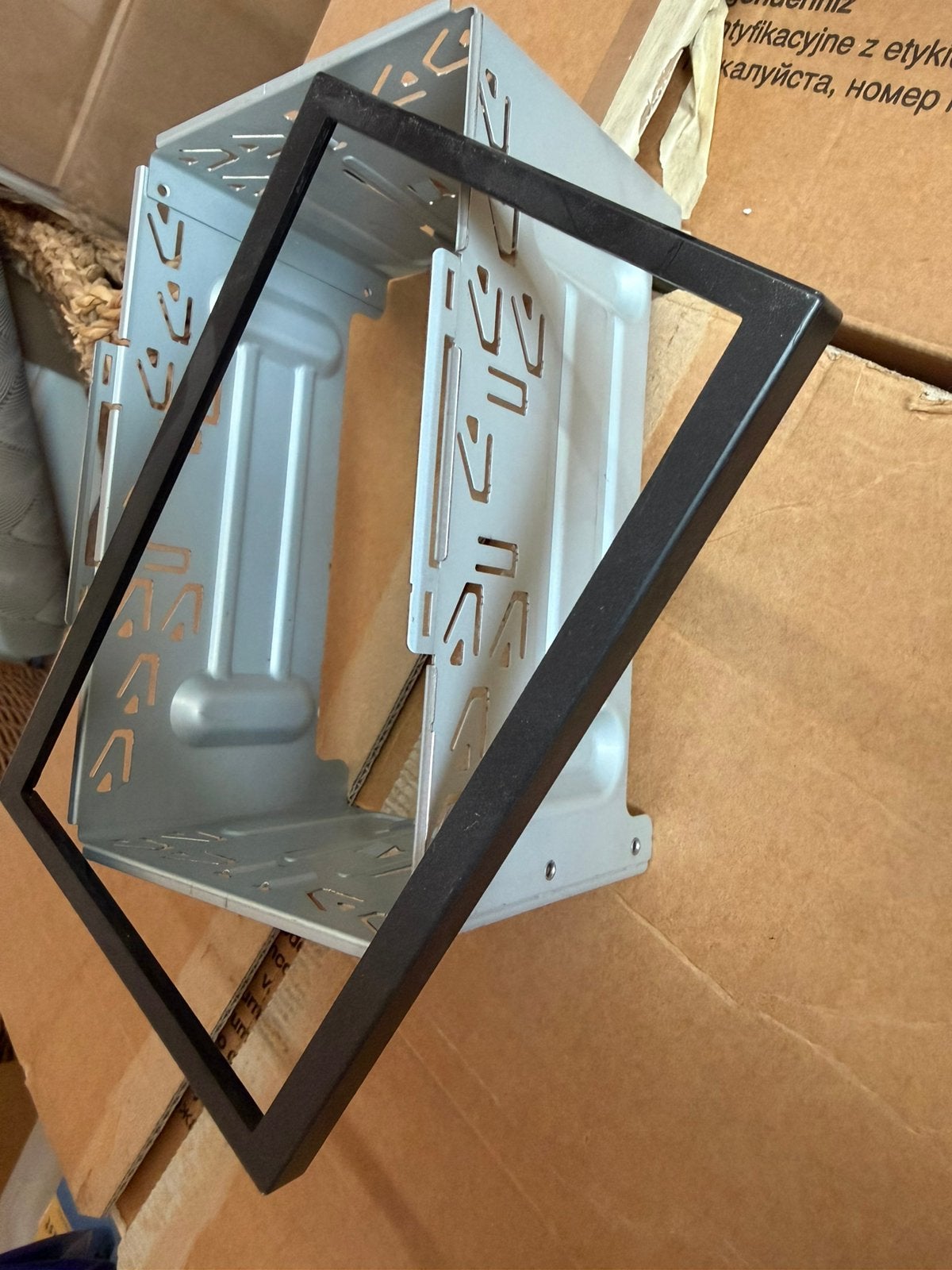 Invouw frame dubbel din Volkswagen caddy 4, Ophalen, Zo goed als nieuw