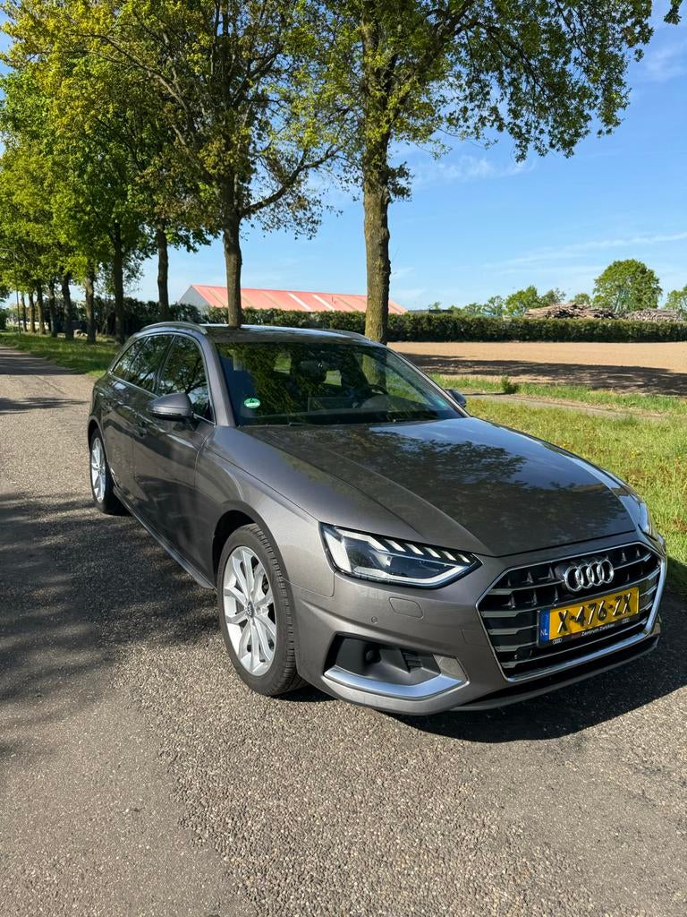 Audi A4 Avant 2.0 Tfsi Mhev S Tronic 2019 Grijs ACC carplay, 15 km/l, 1984 cc, A4, Leder