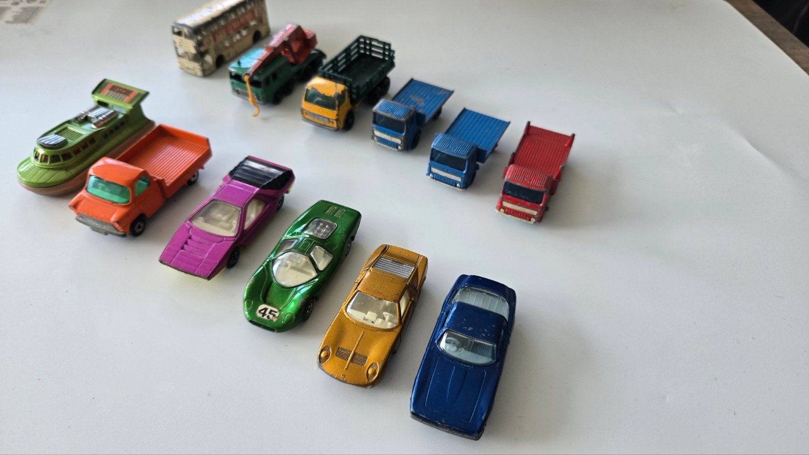 Matchbox Superfast Collectie - 12 Vintage Speelgoedauto's, Kinderen en Baby's, Speelgoed | Speelgoedvoertuigen, Gebruikt, Ophalen of Verzenden
