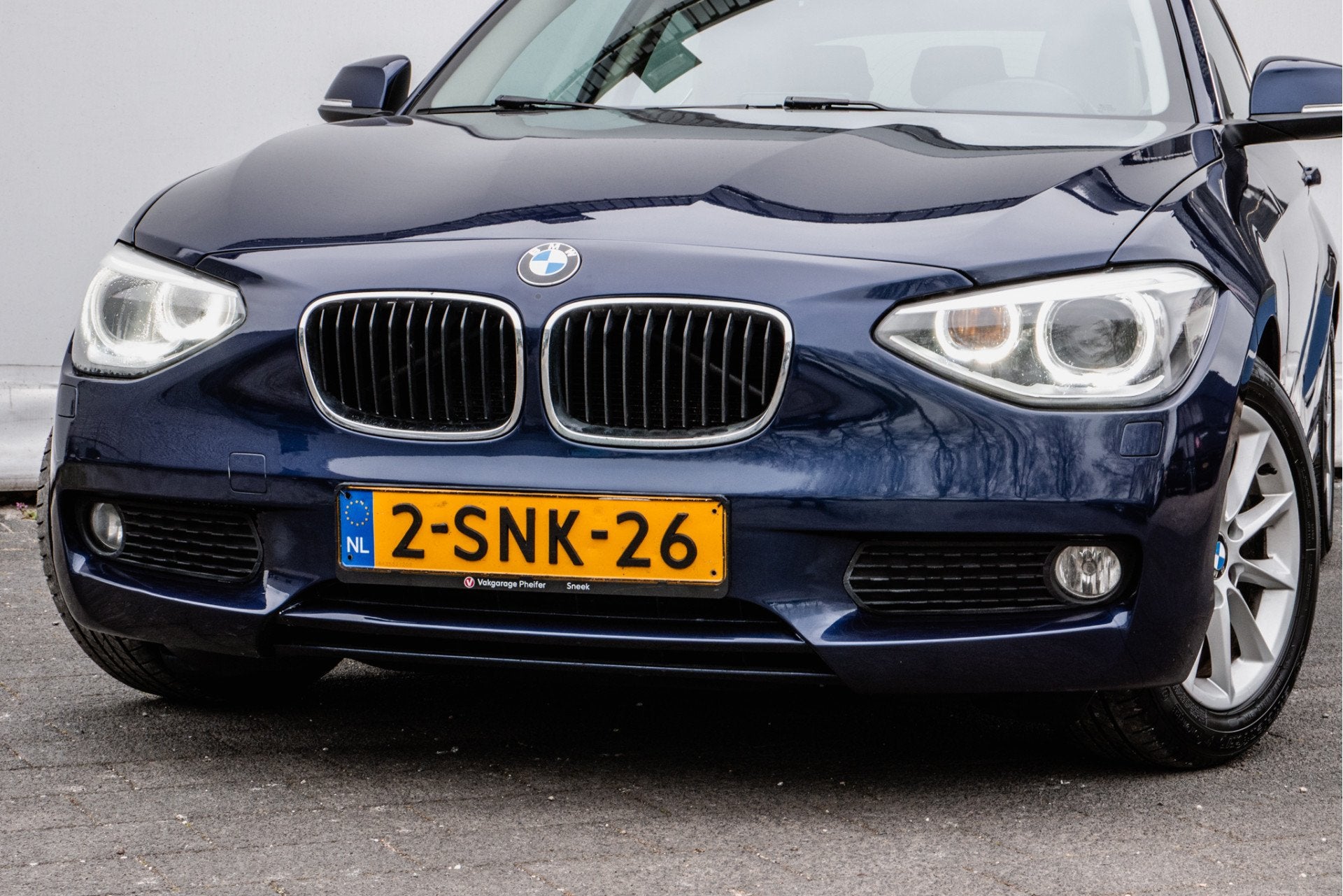 BMW 1-serie 116i 136pk Upgrade Edition Lederen int/ Stoelver, Auto's, 1-Serie, Euro 5, Gebruikt, Beige