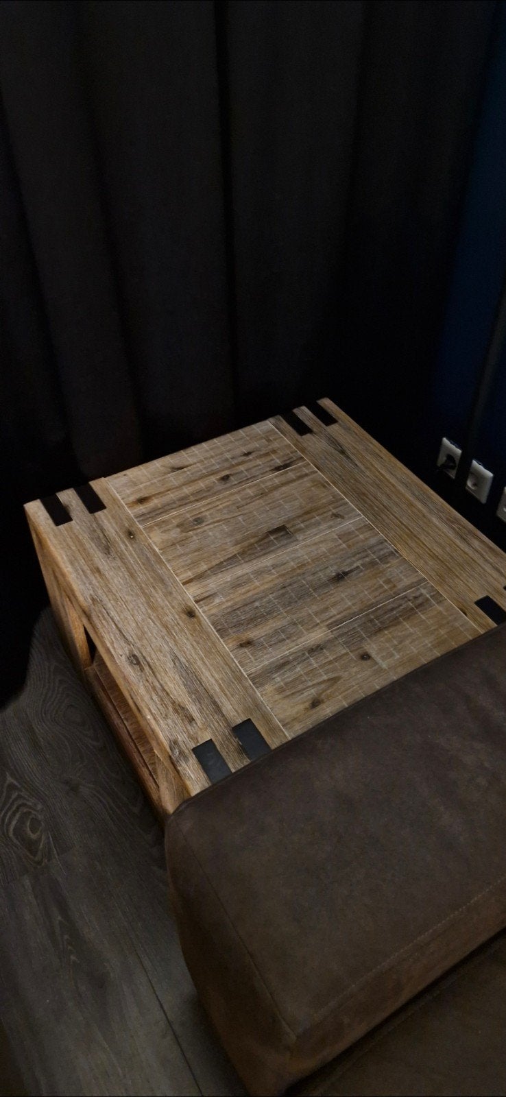 bassano bijzettafel, Minder dan 55 cm, Vierkant, Zo goed als nieuw, Ophalen