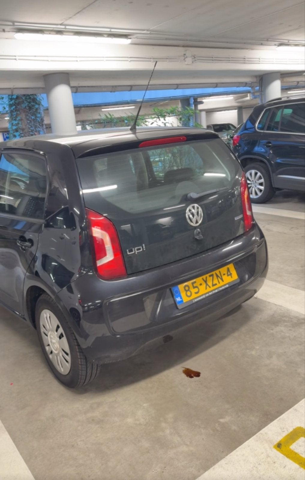 Volkswagen up! 1.0 44KW 2012 Zwart, Voorwielaandrijving, Up!, 840 kg, 4 stoelen