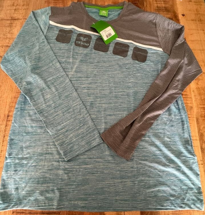 Erima 5-C longsleeve - Nieuw met labelMaat XL, Ophalen of Verzenden, Nieuw, Maat 56/58 (XL), Blauw