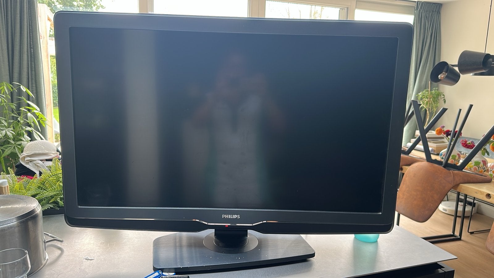 Grote Philips TV - Perfect voor films en gaming, Ophalen, Philips, Gebruikt, LCD
