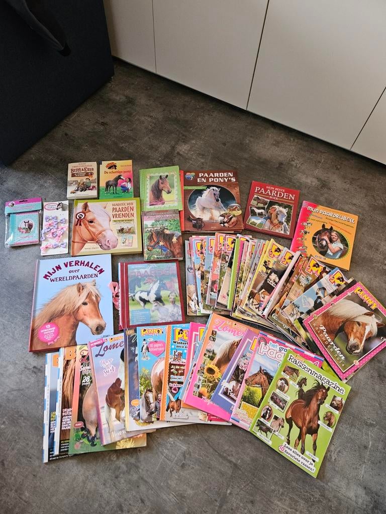 Groot paarden boekenpakket, veel Penny's en meer, Ophalen, Gelezen, Paarden of Pony's